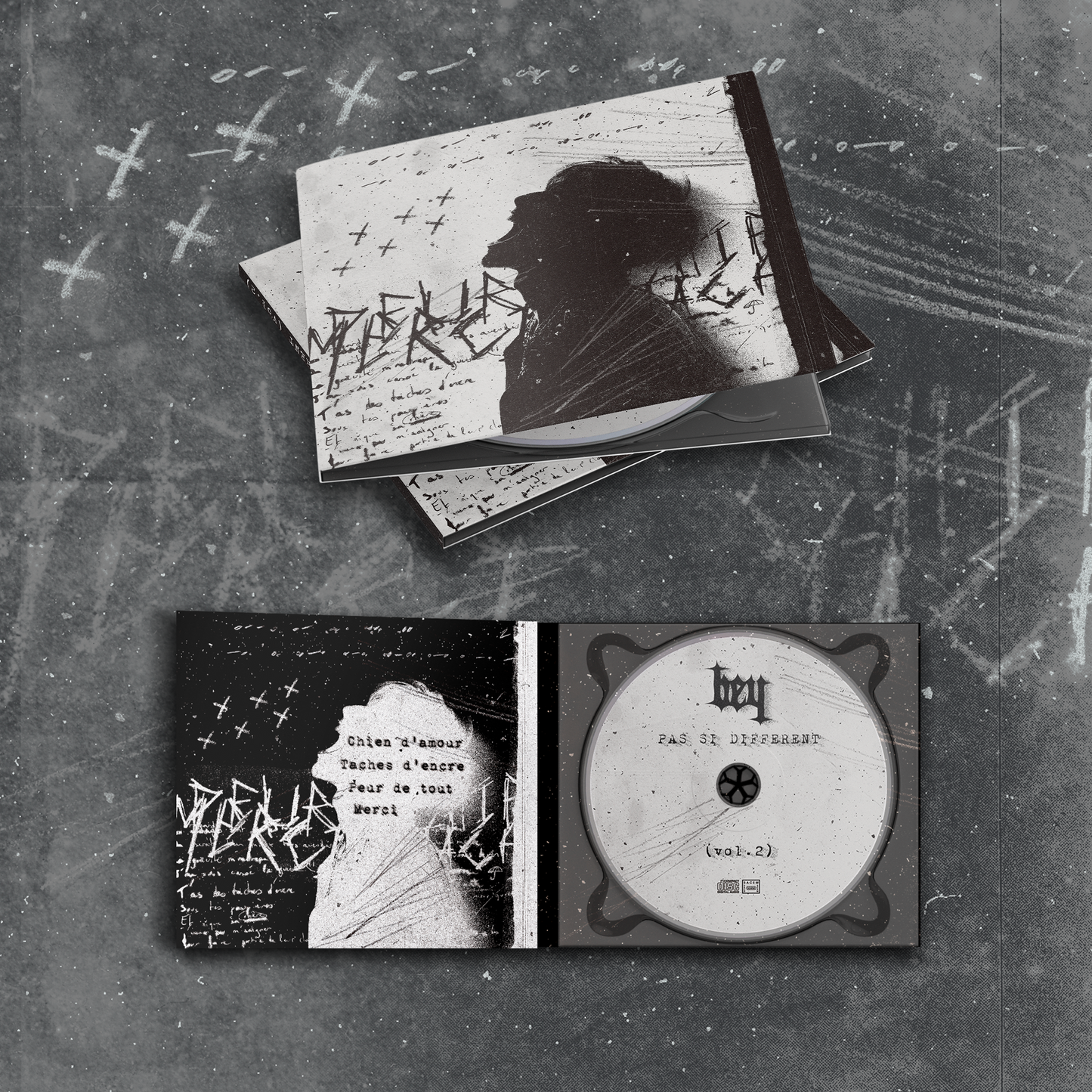 CD "PAS SI DIFFÉRENT Vol.2"