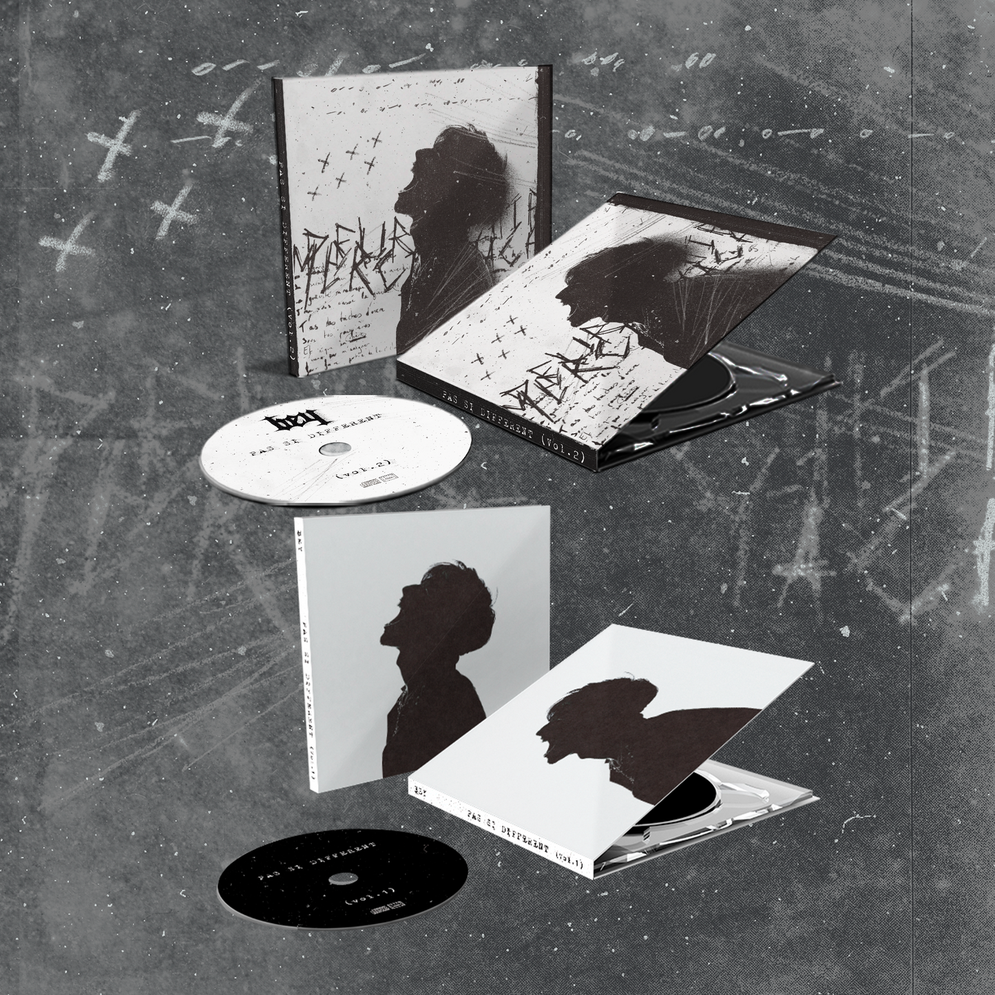 PACK "PAS SI DIFFÉRENT Vol.1 + Vol.2"