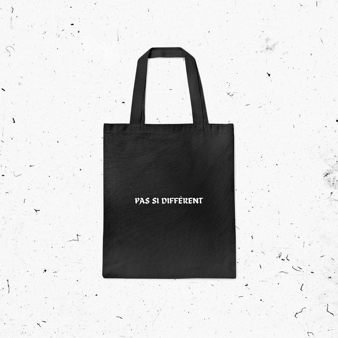 TOTE BAG "PAS SI DIFFÉRENT"