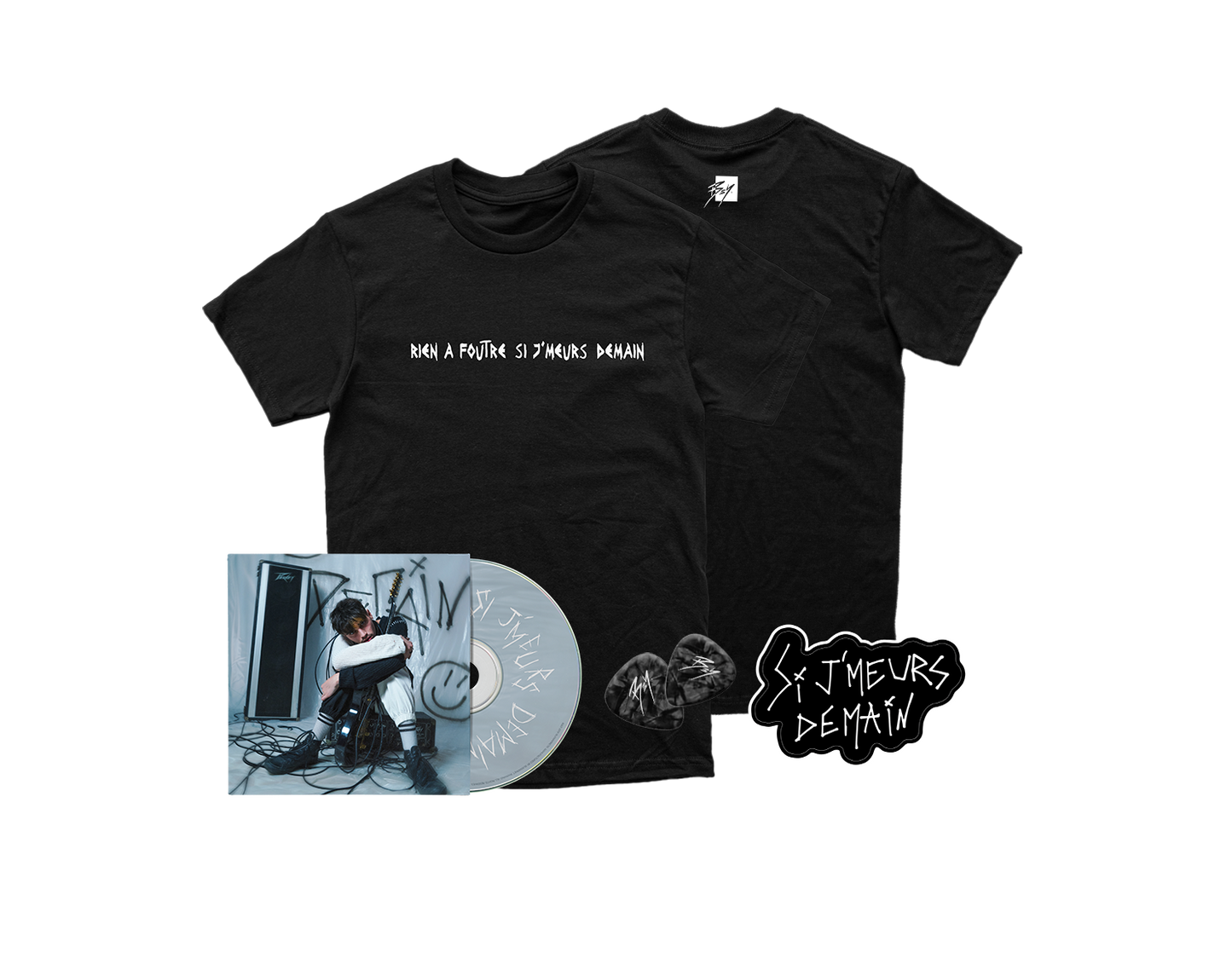 PACK CD + TEE SHIRT + GOODIES