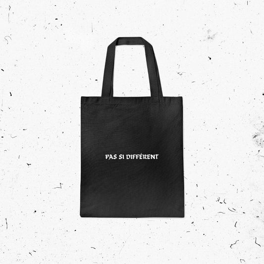 TOTE BAG "PAS SI DIFFÉRENT"